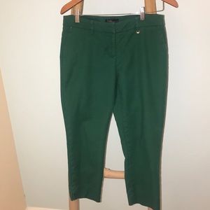 Green Capri Pants